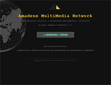 Tablet Screenshot of amadeux.net